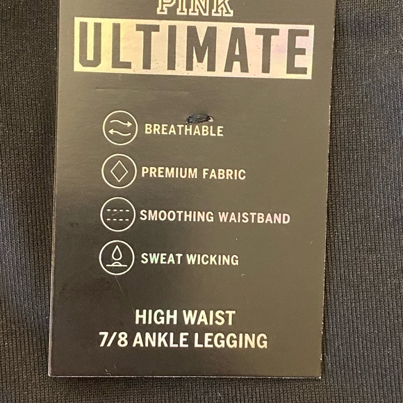 VS PINK ULTIMATE LEGGINGS MEDIUM NWT - Picture 3 of 6